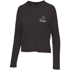 Las Vegas Raiders Junk Food Women's Pocket Thermal Long Sleeve T-Shirt - Black sale