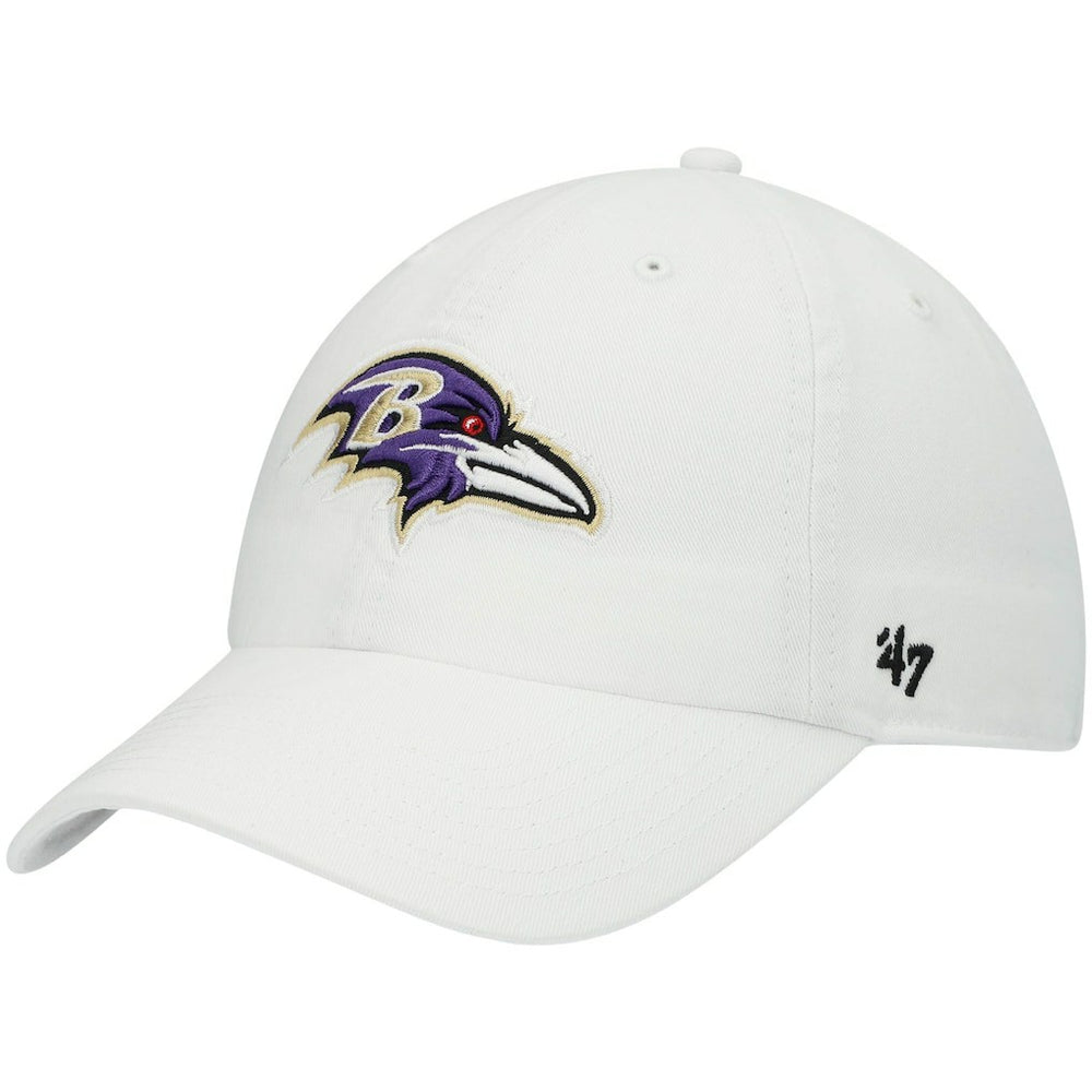Baltimore Ravens '47 Clean Up Adjustable Hat - White cheap