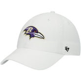 Baltimore Ravens '47 Clean Up Adjustable Hat - White cheap
