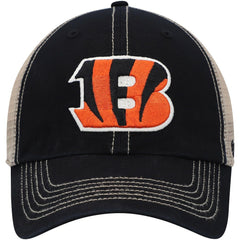 Cincinnati Bengals '47 Trawler Trucker Clean Up Snapback Hat - Black/Natural for sale