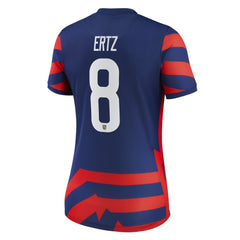 Julie Ertz USWNT Women's 2021/22 Away Vapor Match Player Jersey - Blue on sale