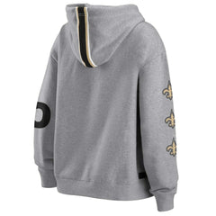 New Orleans Saints WEAR by Erin Andrews Women's Full-Zip Hoodie - Gray outlet