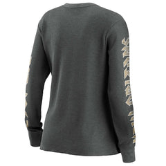 New Orleans Saints WEAR by Erin Andrews Women's Long Sleeve Thermal T-Shirt - Gray online