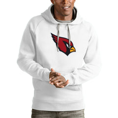 Arizona Cardinals Antigua Victory Pullover Hoodie - White discount