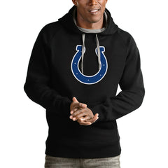 Indianapolis Colts Antigua Victory Pullover Hoodie - Black for sale
