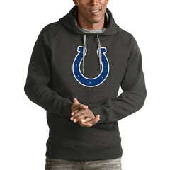Indianapolis Colts Antigua Victory Pullover Hoodie - Charcoal online