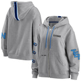 Tennessee Titans WEAR by Erin Andrews Women's Full-Zip Hoodie - Gray discount