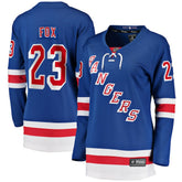 Adam Fox New York Rangers Fanatics Women's Home Breakaway Jersey - Blue Jerseys