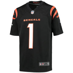 Ja'Marr Chase Cincinnati Bengals Youth Game Jersey - Black discount