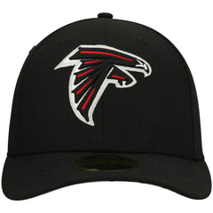 Atlanta Falcons New Era Omaha Low Profile 59FIFTY Fitted Hat - Black on sale