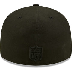 Houston Texans New Era Black on Black Low Profile 59FIFTY II Fitted Hat - Black discount