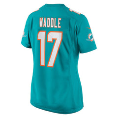 Jaylen Waddle Miami Dolphins Women's Game Player Jersey - Aqua online