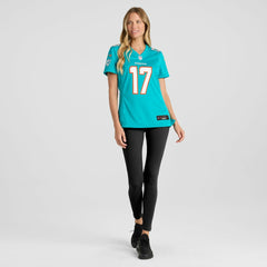 Jaylen Waddle Miami Dolphins Women's Game Player Jersey - Aqua online