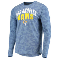 Los Angeles Rams MSX by Michael Strahan Camo Performance Long Sleeve T-Shirt - Royal for sale