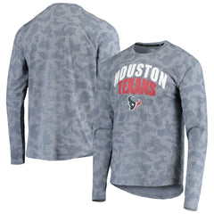 Houston Texans MSX by Michael Strahan Camo Performance Long Sleeve T-Shirt - Navy sale