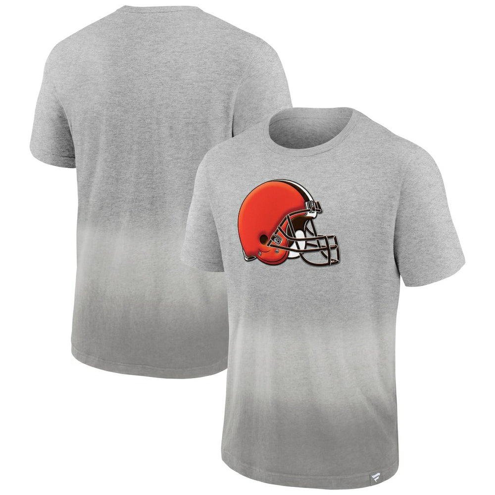 Cleveland Browns Team Ombre T-Shirt - Heathered Gray/Gray on sale