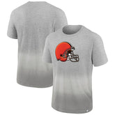 Cleveland Browns Team Ombre T-Shirt - Heathered Gray/Gray on sale