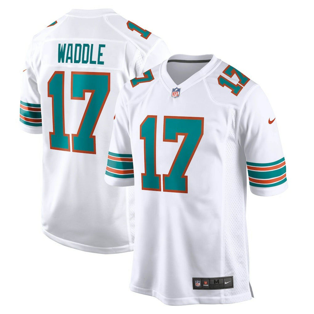 Jaylen Waddle Miami Dolphins Game Jersey - White on sale