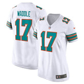 Jaylen Waddle Miami Dolphins Women's Game Jersey - White cheap