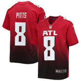 Kyle Pitts Sr. Atlanta Falcons Youth Game Jersey - Red online