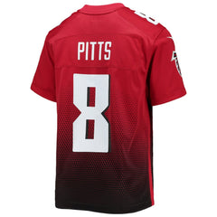 Kyle Pitts Sr. Atlanta Falcons Youth Game Jersey - Red online
