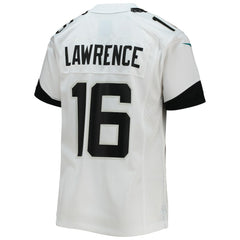 Trevor Lawrence Jacksonville Jaguars Youth Game Jersey - White cheap