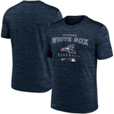 Chicago White Sox Authentic Collection Velocity Practice Performance T-Shirt Navy