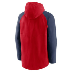 Boston Red Sox Authentic Collection Performance Raglan Full-Zip Hoodie Red/Navy