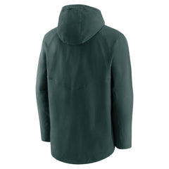Athletics Authentic Collection Performance Raglan Full-Zip Hoodie Green
