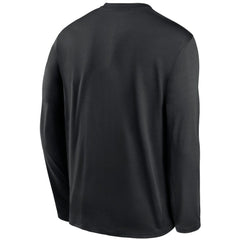 Miami Marlins Authentic Collection Performance Long Sleeve T-Shirt Black