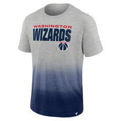 Washington Wizards Board Crasher Dip-Dye T-Shirt - Heathered Gray/Navy sale