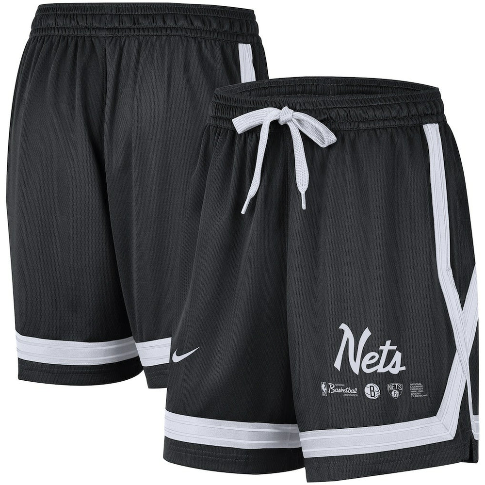 Brooklyn Nets Women's Crossover Performance Shorts - Black outlet