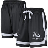 Brooklyn Nets Women's Crossover Performance Shorts - Black outlet