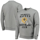 New Orleans Saints Starter Locker Room Throwback End Zone Pullover Sweatshirt - Gray outlet