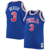 Allen Iverson Philadelphia 76ers 1996/97 Big & Tall Hardwood Classics Swingman Jersey - Royal outlet