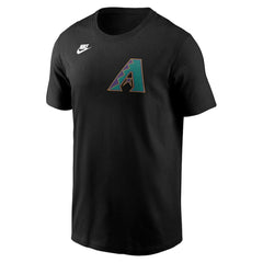 Arizona Diamondbacks Cooperstown Collection Wordmark T-Shirt Black
