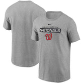 Washington Nationals Team T-Shirt Heather Gray