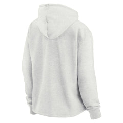 Chicago Blackhawks Fanatics Women's True Classics Legacy Quarter-Zip Hoodie - Ash Hoodies