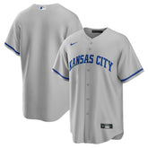 Kansas City Royals Road Replica Team Jersey Gray