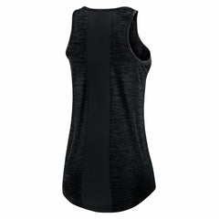 Chicago White Sox Women's Logo Fade High Neck Performance Tank Top Black