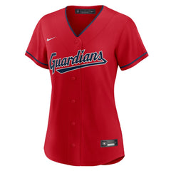 Cleveland Guardians Women's Alternate Replica Team Jersey Red