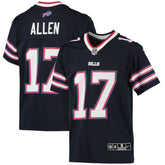 Josh Allen Buffalo Bills Youth Inverted Team Game Jersey - Navy discount