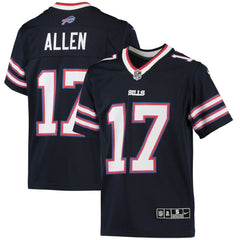 Josh Allen Buffalo Bills Youth Inverted Team Game Jersey - Navy discount