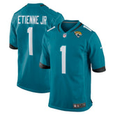 Travis Etienne Jacksonville Jaguars Game Jersey - Teal cheap