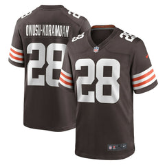 Jeremiah Owusu-Koramoah Cleveland Browns Game Player Jersey - Brown online
