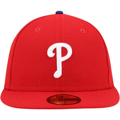 Philadelphia Phillies 9/11 Memorial Side Patch 59FIFTY Fitted Hat Red