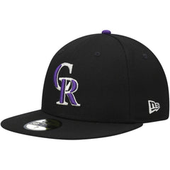 Colorado Rockies 9/11 Memorial Side Patch 59FIFTY Fitted Hat Black