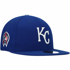 Kansas City Royals 9/11 Memorial Side Patch 59FIFTY Fitted Hat Royal