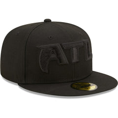 Atlanta Falcons New Era Team Black on Black Alternate 59FIFTY Fitted Hat online
