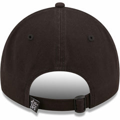 Miami Marlins Black On Black Core Classic 2.0 9TWENTY Adjustable Hat